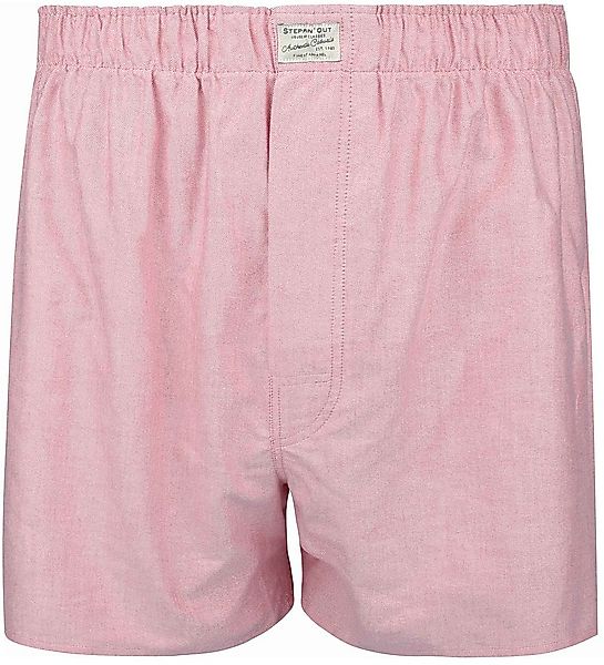 Steppin' Out Boxershort Oxford Rot - Größe M günstig online kaufen