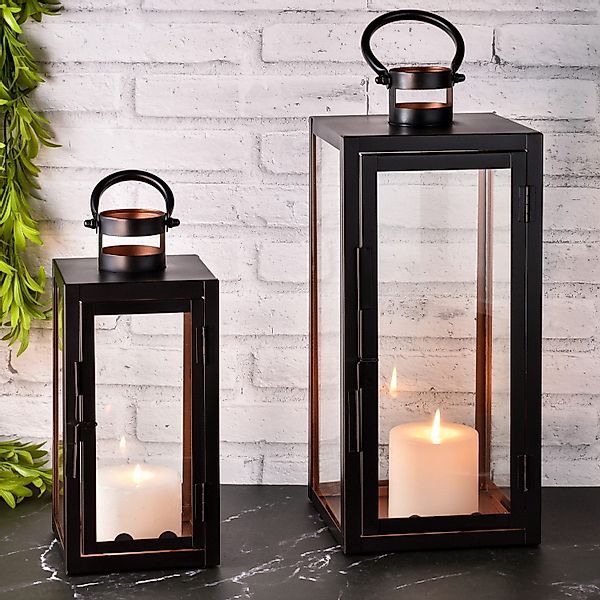 Marrakesch Orient & Mediterran Interior Kerzenlaterne 2er Set Skandinavisch günstig online kaufen