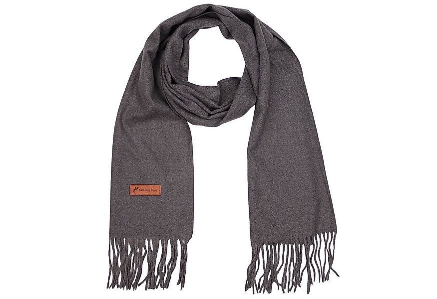 MIRROSI Modeschal Herren Weicher und warmer Schal Unifarbe 32x180cm, (schli günstig online kaufen