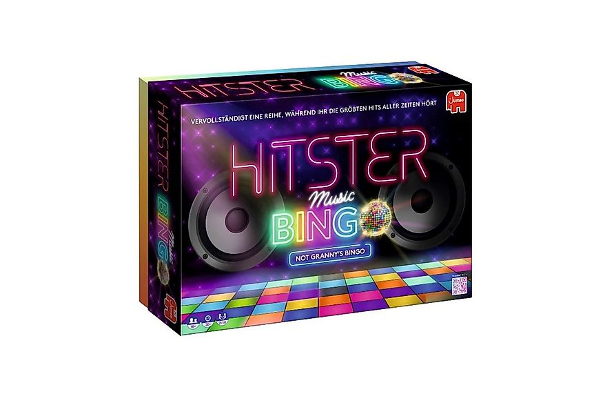 Jumbo Spiele Plüschfigur Hitster Bingo, Musik-Trivia- und Song-Bingo-Spiel günstig online kaufen