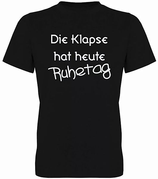 G-graphics T-Shirt Die Klapse hat heute Ruhetag Herren T-Shirt, mit trendig günstig online kaufen