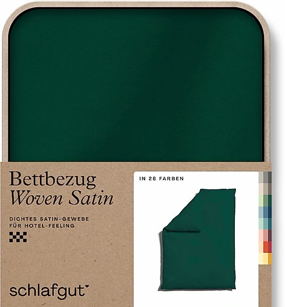 Schlafgut Bettbezug "Woven Satin" besonders dicht gewebt, Mix & Match: pass günstig online kaufen