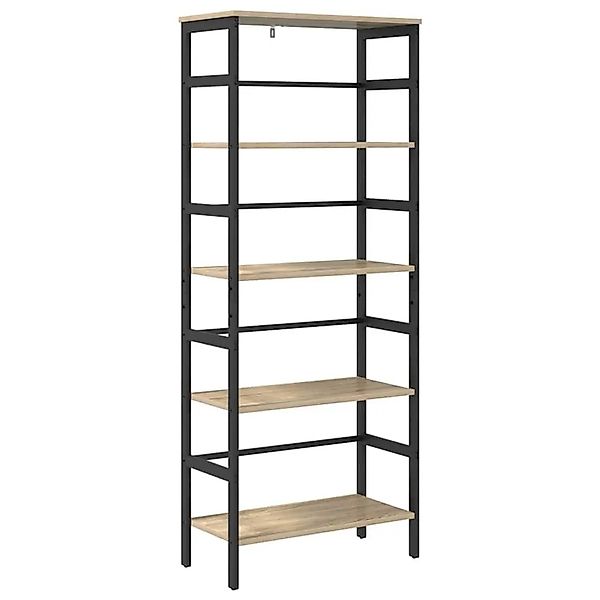 vidaXL Bücherregal Sonoma-Eiche 60 x 29,5 x 149 cm Holzwerkstoff 883929 günstig online kaufen