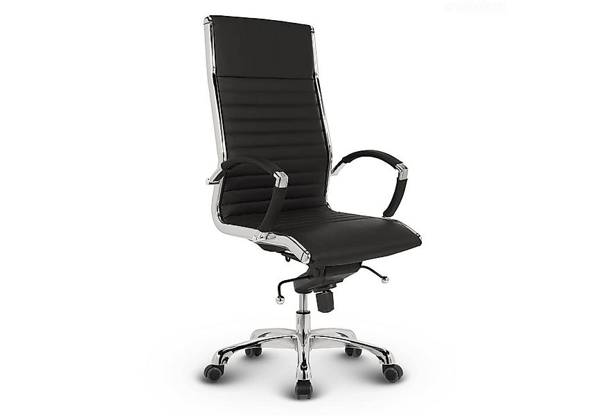 Versee Chefsessel VERSEE Montreal Bürostuhl Leder, 150kg belastbar, ergonom günstig online kaufen