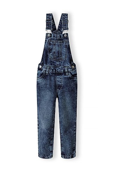 MINOTI Jeanslatzhose Denim-Latzhose im Acid Wash-Stil günstig online kaufen