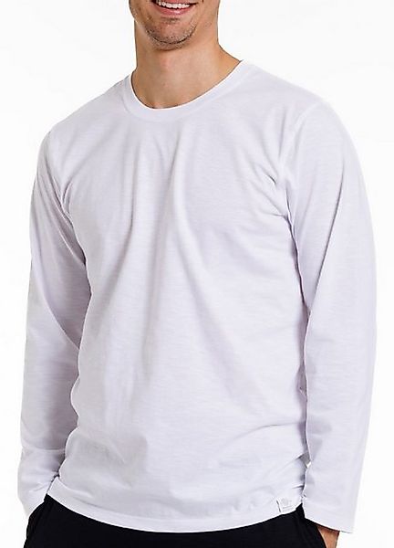 HAASIS Bodywear 1919 Langarmshirt Herren Slub günstig online kaufen