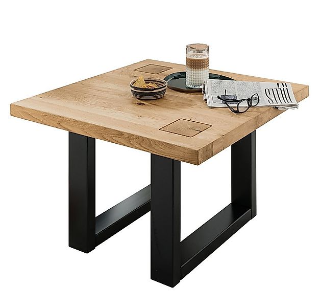 Lomadox Couchtisch WINCHESTER-69, Wohnzimmertisch 70x70 cm Beistelltisch mo günstig online kaufen
