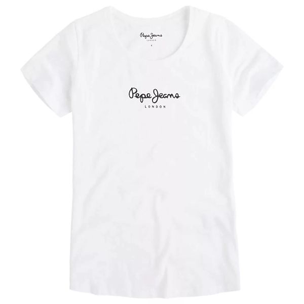 Pepe Jeans Virginia Kurzärmeliges T-shirt XS White günstig online kaufen