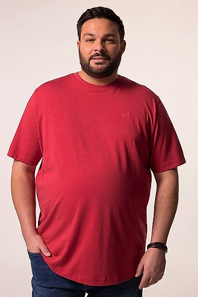 Men Plus T-Shirt T-Shirt Basic Halbarm Rundhals günstig online kaufen