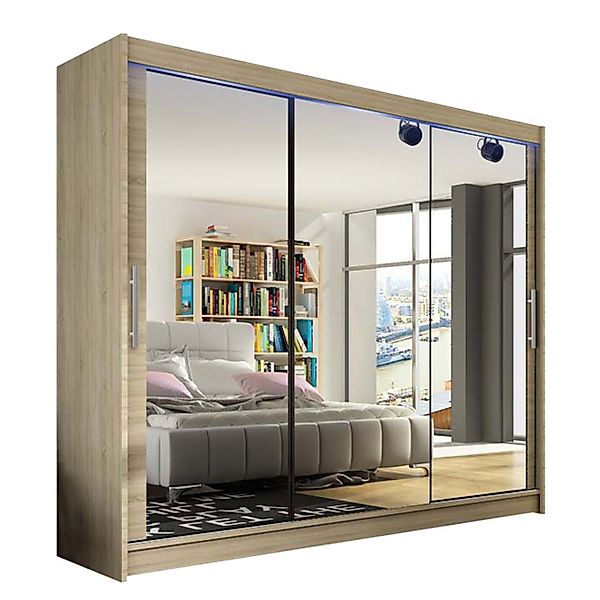 MIRJAN24 Kleiderschrank Aston III (mit Schiebetüren günstig online kaufen