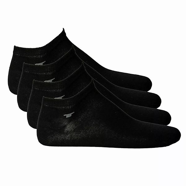 TOM TAILOR 4er Pack Unisex Socken - Basic, Sneakersocken, einfarbig Schwarz günstig online kaufen