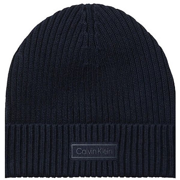 Calvin Klein Jeans  Mütze PATCH CHUNKY RIB COTTON BEANIE LV04D8053G günstig online kaufen