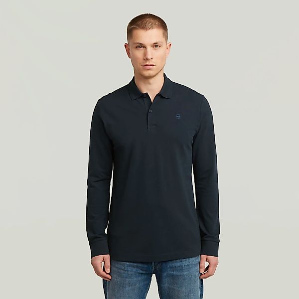 G-STAR Poloshirt "Dunda Slim Polo", langärmlig, mit Logo günstig online kaufen