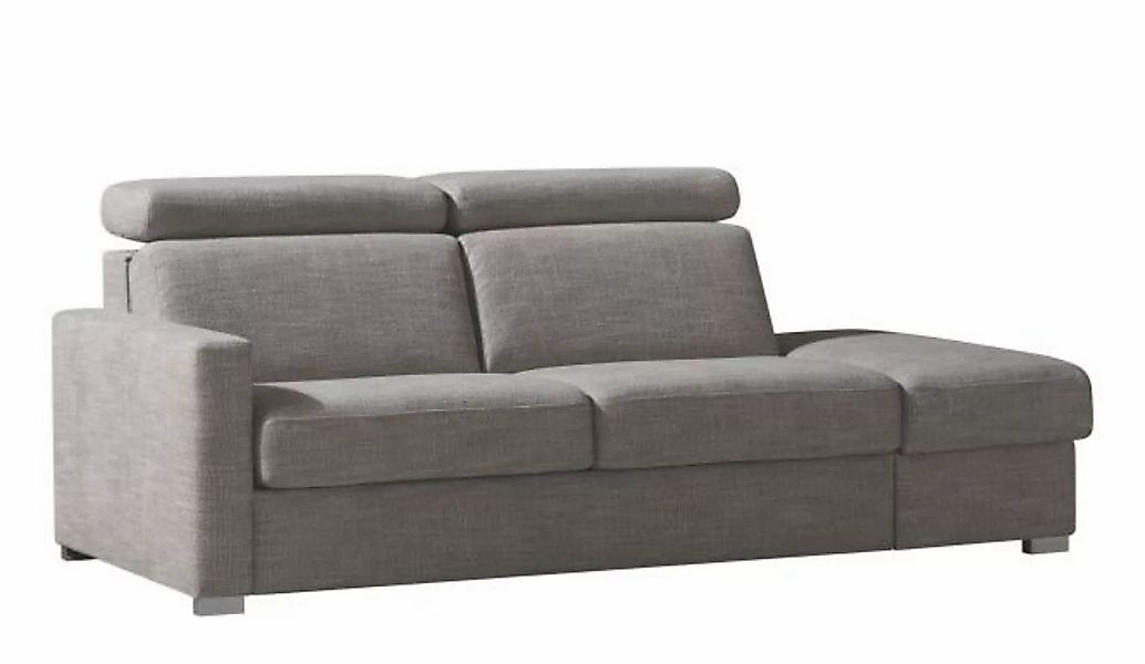 Schlafsofa mit Matratze Bettsofa Grau Cleopatra Plus von Restyl günstig online kaufen