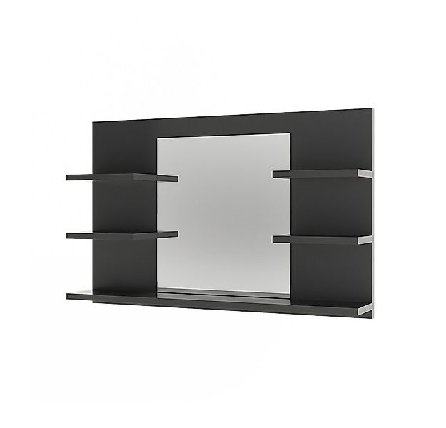 Vicco Badezimmerspiegelschrank Wilbur, Anthrazit, 78 x 50 cm mit Regalen günstig online kaufen