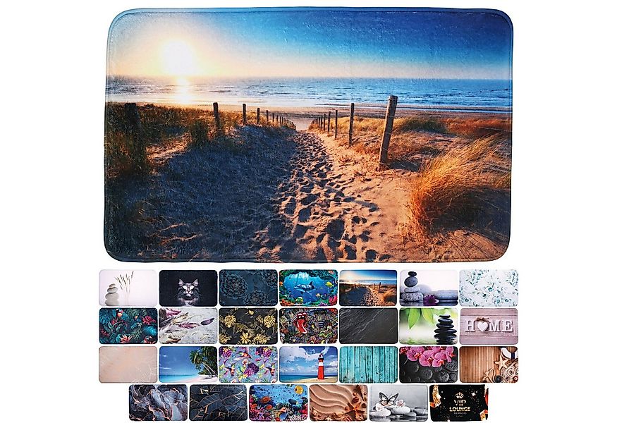 Sanilo Badematte mit Motiv, viele schöne Badteppiche zur Auswahl, rutschhem günstig online kaufen