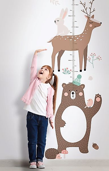 Marburg Kindertapete Motiv   matt Tiere, Bär, moderne Tapete für Wohnzimmer günstig online kaufen