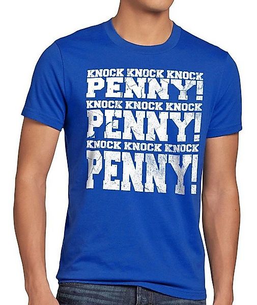 style3 T-Shirt Knock Penny big bang vintage knock Sheldon Comic college The günstig online kaufen