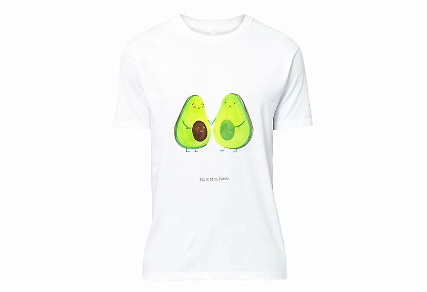 Mr. & Mrs. Panda T-Shirt Avocado Pärchen - Weiß - Geschenk, T-Shirt, Frucht günstig online kaufen