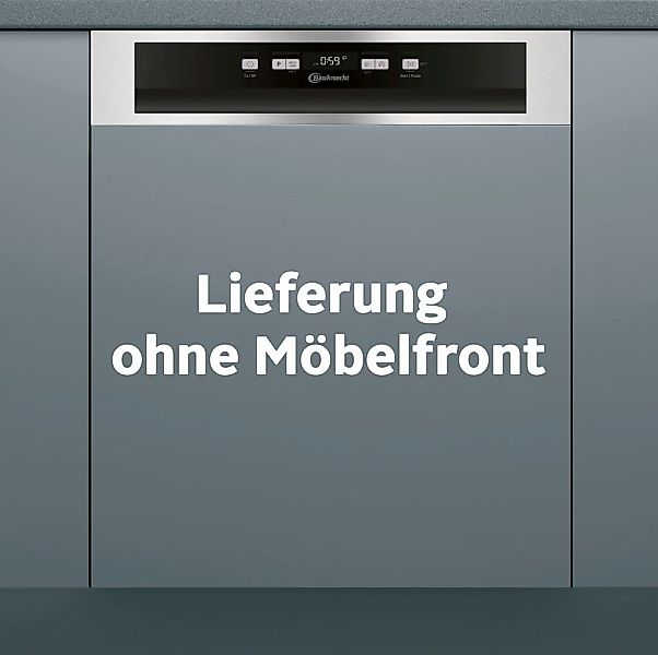 BAUKNECHT teilintegrierbarer Geschirrspüler "OBBC ECOSTAR 5320" 14 Maßgedec günstig online kaufen
