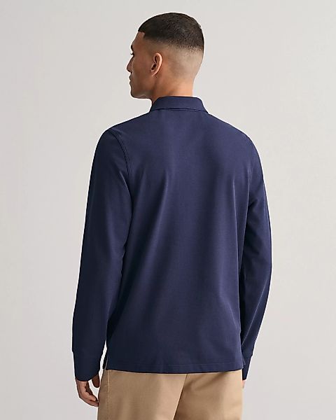 Gant Poloshirt "REG SHIELD LS PIQUE RUGGER", mit Logotickerei auf der Brust günstig online kaufen