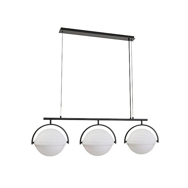 Lucande Pendelleuchte Helva 10033243 Skandinavisch in Weiß 3-flammig E27 Wo günstig online kaufen