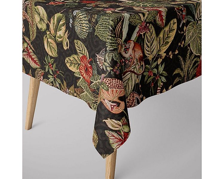 SCHÖNER LEBEN. Tischdecke SCHÖNER LEBEN. Tischdecke Premium Empire Jungle D günstig online kaufen