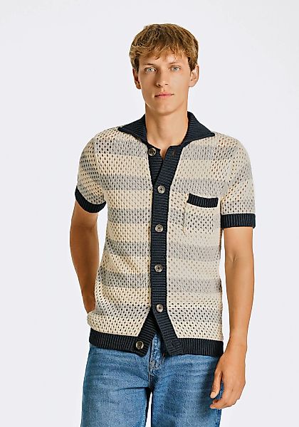 LINDBERGH Strickpullover mit Streifenmuster günstig online kaufen
