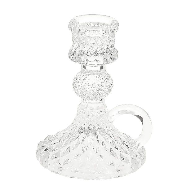 Viana Kerzenhalter Glas-Kerzenhalter mit Henkel 10,5 günstig online kaufen