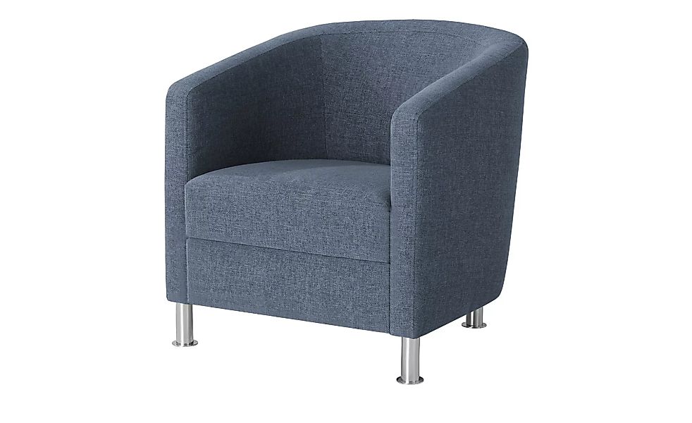 Sessel - blau - 69 cm - 75 cm - 76 cm - Polstermöbel > Sessel > Cocktailses günstig online kaufen