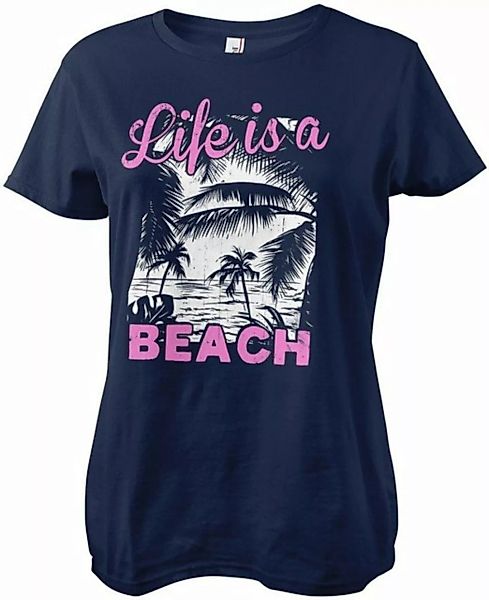 Hybris T-Shirt Life Is A Beach Girly Tee günstig online kaufen