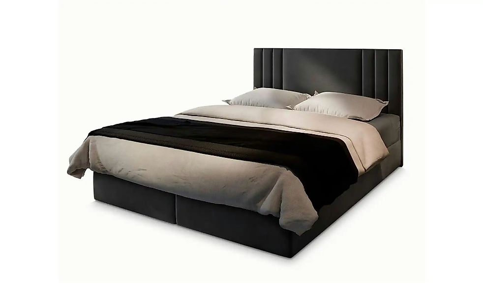 MASSENO Boxbett mit Bettkasten Bres ¦ grau ¦ Maße (cm): B: 160 H: 98 Betten günstig online kaufen
