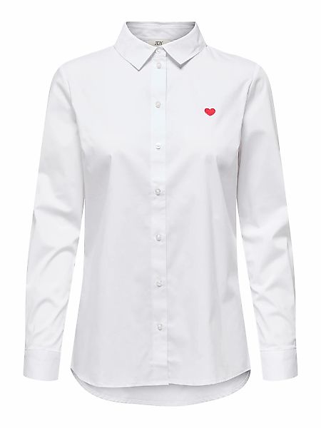JDY Hemdbluse "JDYMIO L/S EMBROIDERY SHIRT WVN NOOS", in klassischer Form m günstig online kaufen