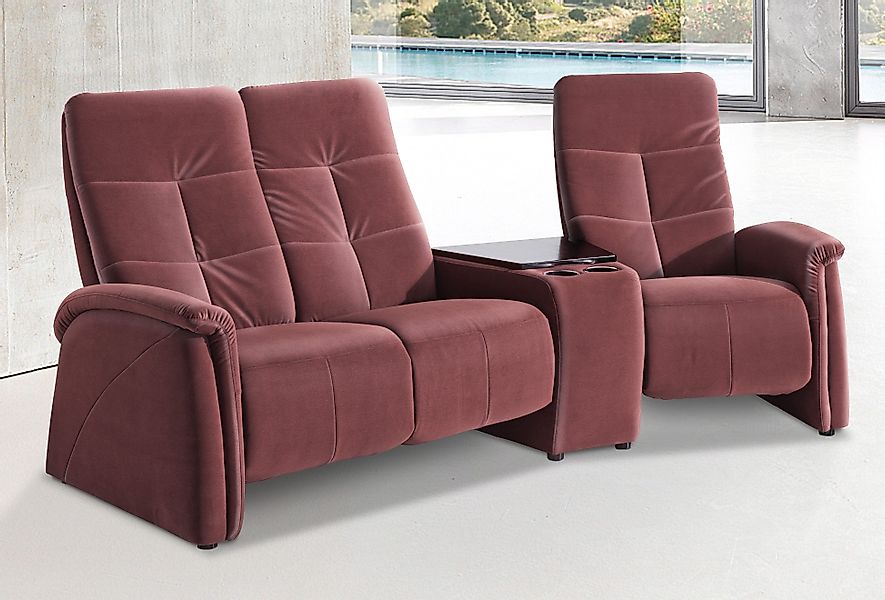 exxpo - sofa fashion 3-Sitzer »Tivoli, Kinosofa mit Tischablage & Stauraumf günstig online kaufen