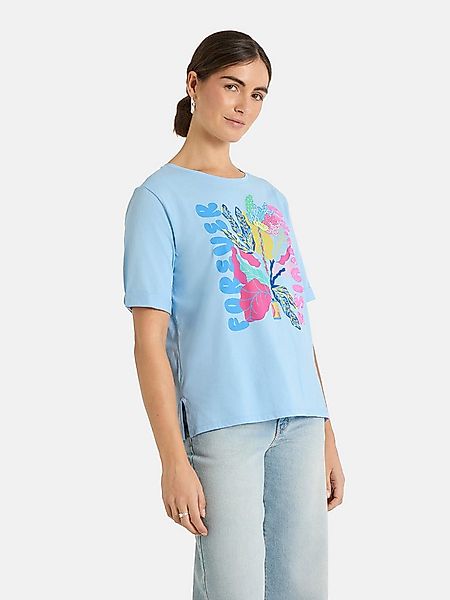 Lieblingsstück Rundhalsshirt DuranaL mit Frontprint günstig online kaufen