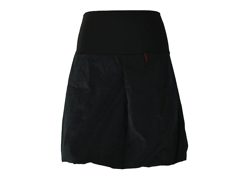 dunkle design Ballonrock 51cm Cord Schwarz Rot elastischer Bund günstig online kaufen