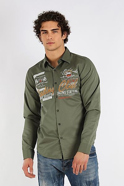 Megaman Jeans Langarmhemd Herren Langarmhemd Elegant günstig online kaufen