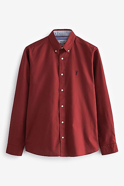 Next Langarmhemd Langärmeliges Oxfordhemd im Slim günstig online kaufen