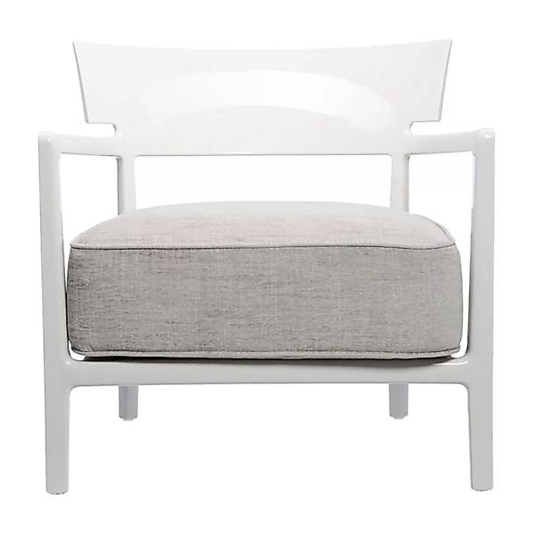 Kartell - Cara Solid Sessel - beige/Stoff Solid/BxHxT 68x69x67cm/Gestell el günstig online kaufen