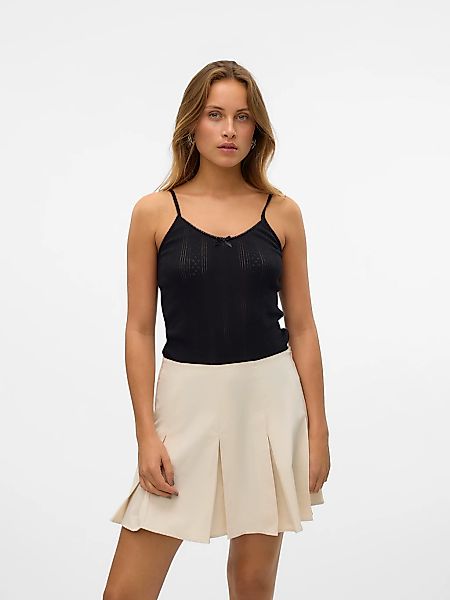 Vero Moda Trägertop "VMLISA POINTELLE SINGLET TOP JRS NOOS" günstig online kaufen