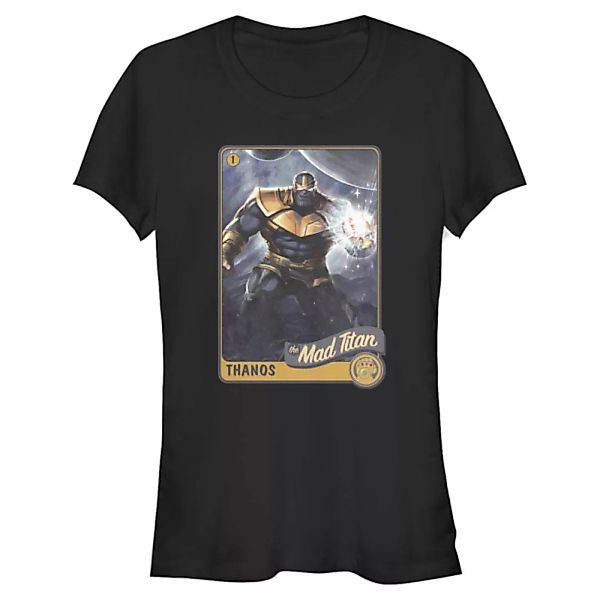 Marvel - Avengers - Thanos Titan Card - Frauen T-Shirt günstig online kaufen