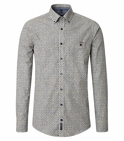 CASAMODA Langarmhemd "CASAMODA Freizeithemd Print" günstig online kaufen