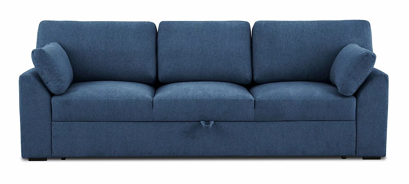 Home affaire 3-Sitzer "Citry", Breite 233 cm, Chenille, mit Bettfunktion, L günstig online kaufen