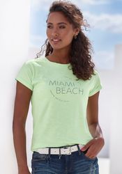 Vivance T-Shirt "mit modischem Frontprint" 2er-Pack, aus weicher Baumwoll-Q günstig online kaufen