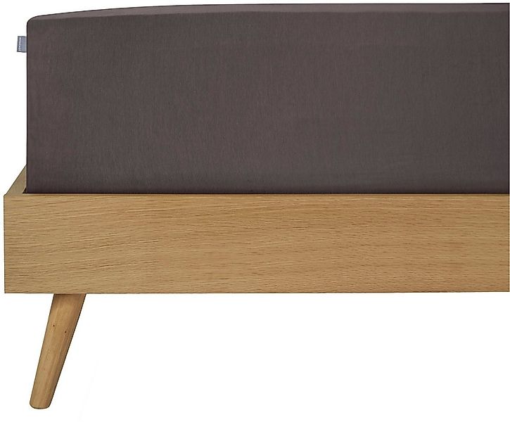 Schiesser Spannbettlaken Finni aus wärmender Baumwolle, Feinbiber, Gummizug günstig online kaufen