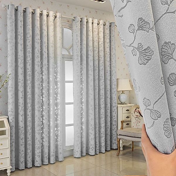 BYSURE Vorhang (2 St), Ösen, halbtransparent, günstig online kaufen