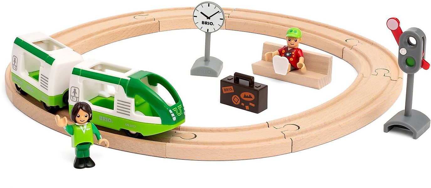 BRIO® Spielzeug-Eisenbahn BRIO® WORLD, Starter Set Reisezug, FSC® - schützt günstig online kaufen