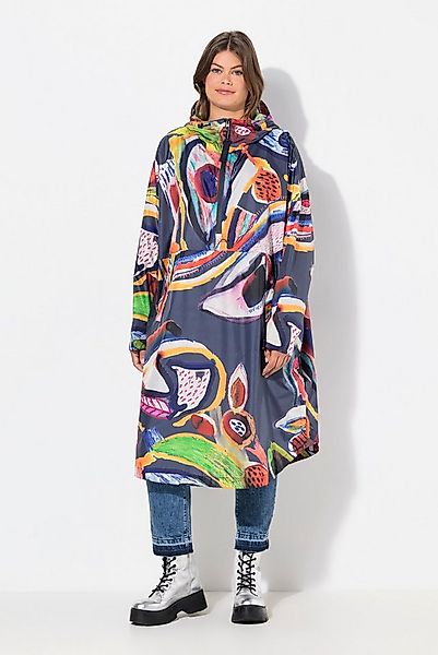Laurasøn Funktionsjacke Funktions-Regencape Unisex Print Kapuze günstig online kaufen