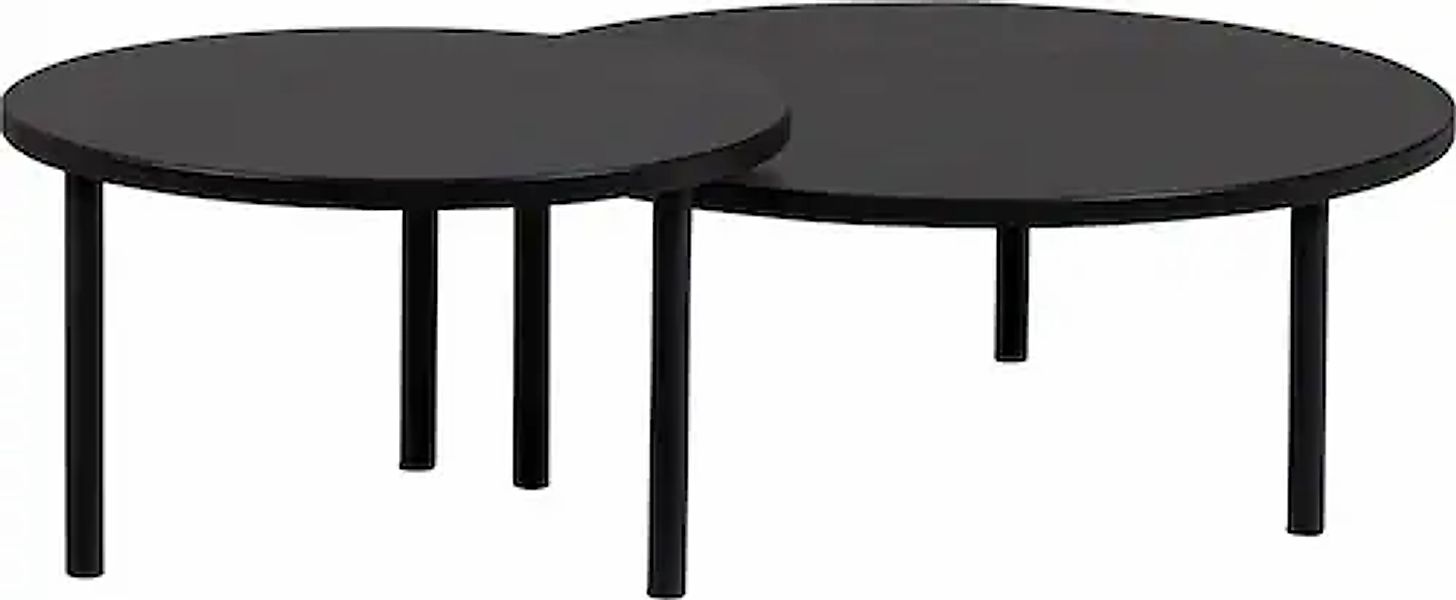 WOOOD Couchtisch »Laut«, runde Form, schlankes Fußgestell, H 35 cm x Ø 60 c günstig online kaufen