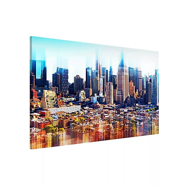 Magnettafel Architektur & Skyline - Querformat 2:1 Manhattan Skyline Urban günstig online kaufen